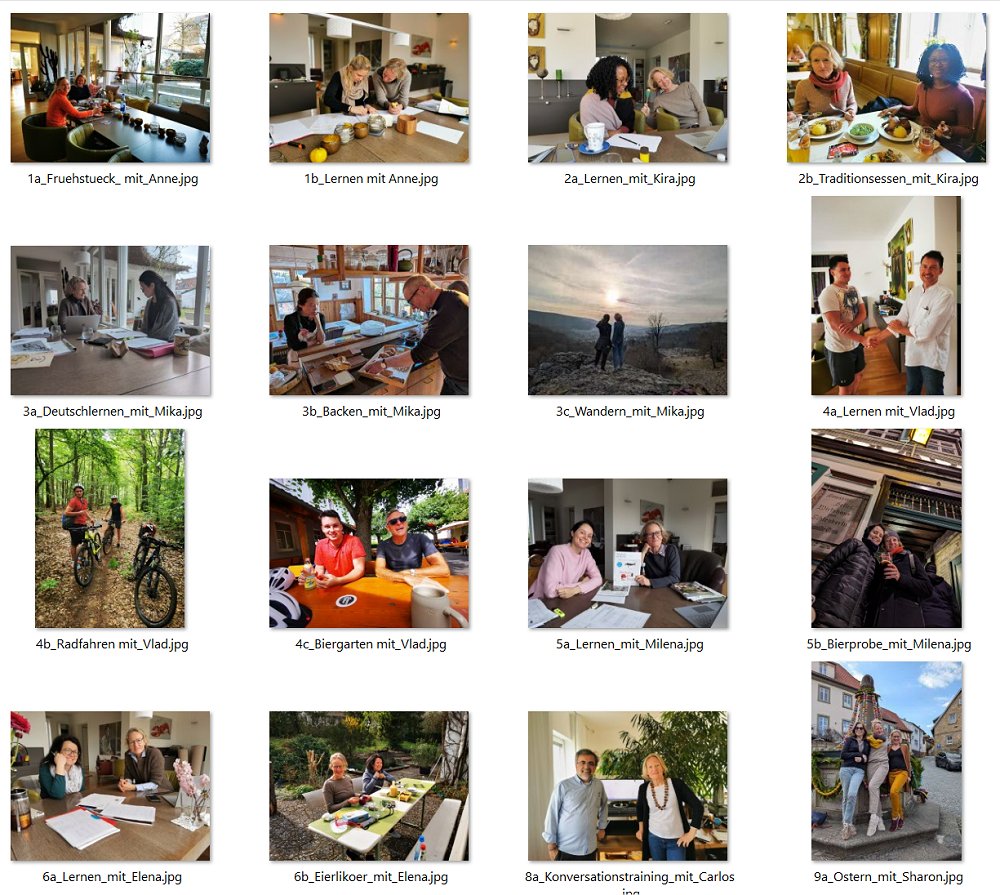 Fotos vom Home Tuition Programm 2025