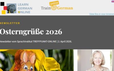 Newsletter Sprachen Online lernen | April 2026